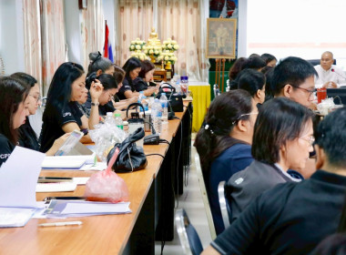 การประชุมขับเคลื่อนการปฏิบัติงานตามระบบการส่งเสริมสหกรณ์และกลุ่มเกษตรกร ประจำเดือนมีนาคม 2569 ของสำนักงานสหกรณ์จังหวัดนครศรีธรรมราช ณ ห้องประชุมสำนักงานสหกรณ์จังหวัดนครศรีธรรมราช ตำบลท่าเรือ อำเภอเมืองนครศรีธรรมราช จังหวัดนครศรีธรรมราช โดยในวาระประธานแจ้ ... พารามิเตอร์รูปภาพ 61